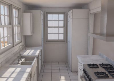 Rendering - Proposed Kitchen Interior